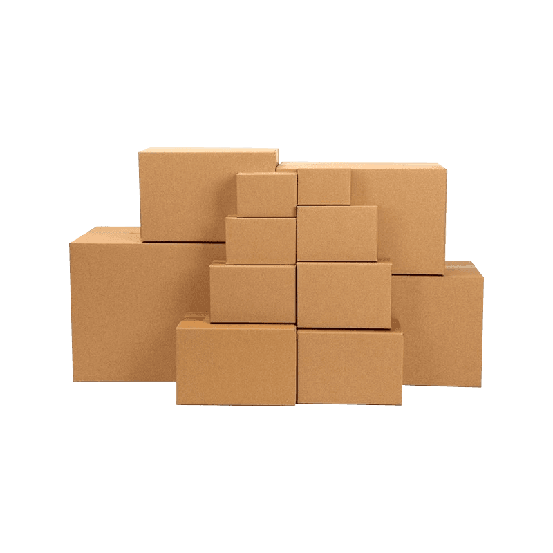 Size 1-12 Corrugated Postal Shipping Boxes