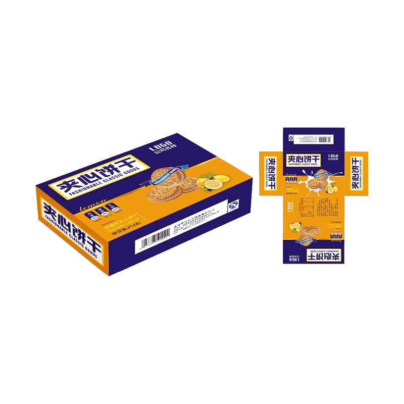 Corrugated Biscuit Packaging Boxes
